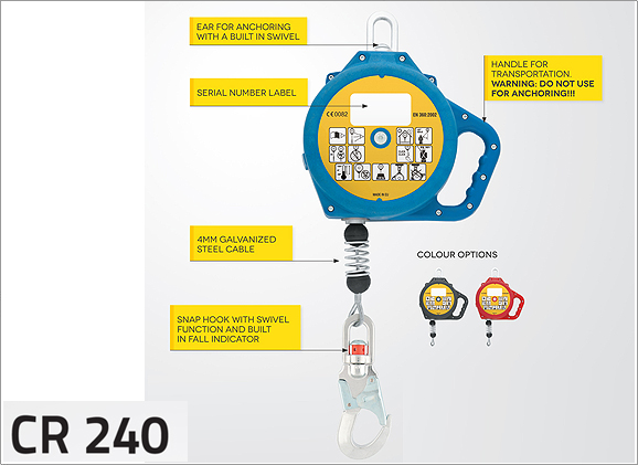 Protekt CR 240 - Retractable Type Fall Arrester