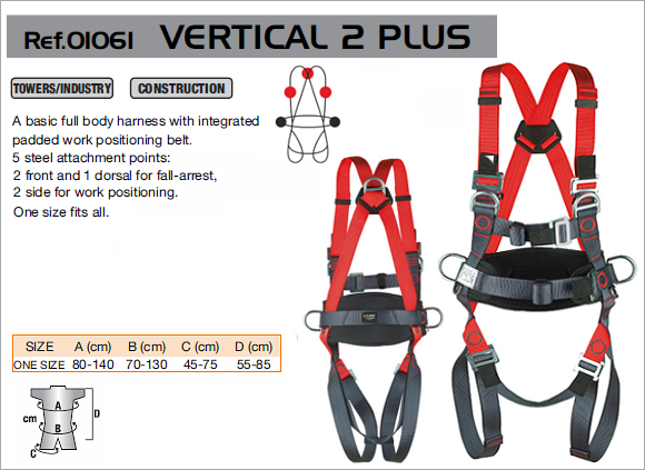 CAMP 106I - Vertical 2 Plus Harness