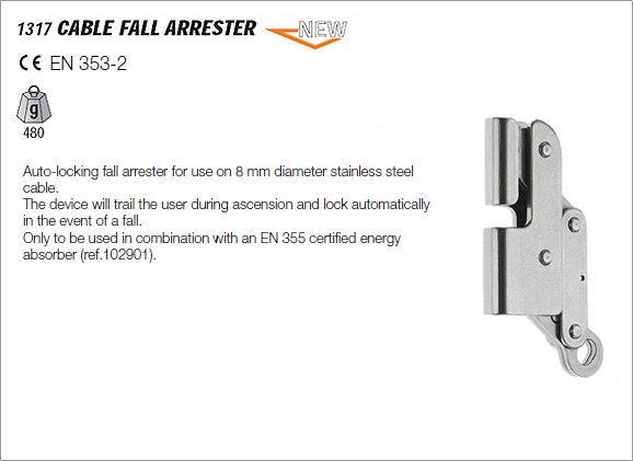 CAMP 1317 - Cable Fall Arrester