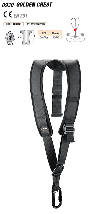 CAMP 930 - Golden Chest Harness