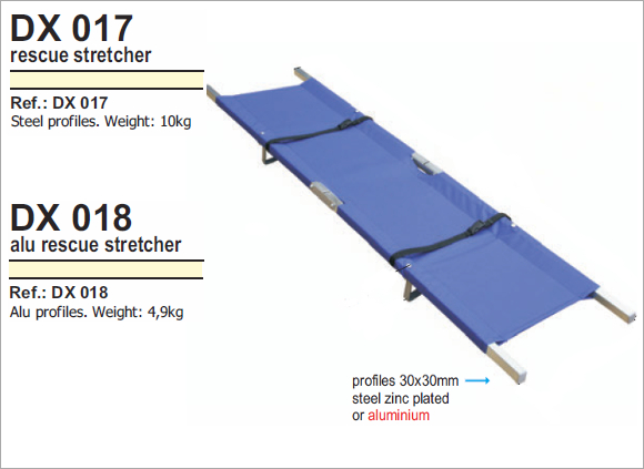 PROTEKT DX 017 - 018   - Rescue Stretchers 