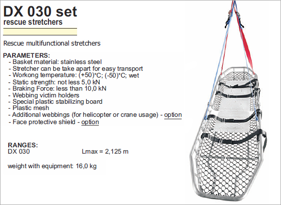 PROTEKT DX 030 - Rescue Stretcher Set | Max Safety & Engineering ...