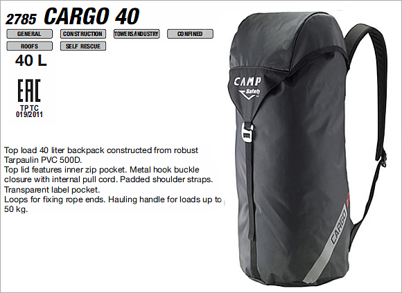 CAMP 2785 - Cargo 40 - Backpack